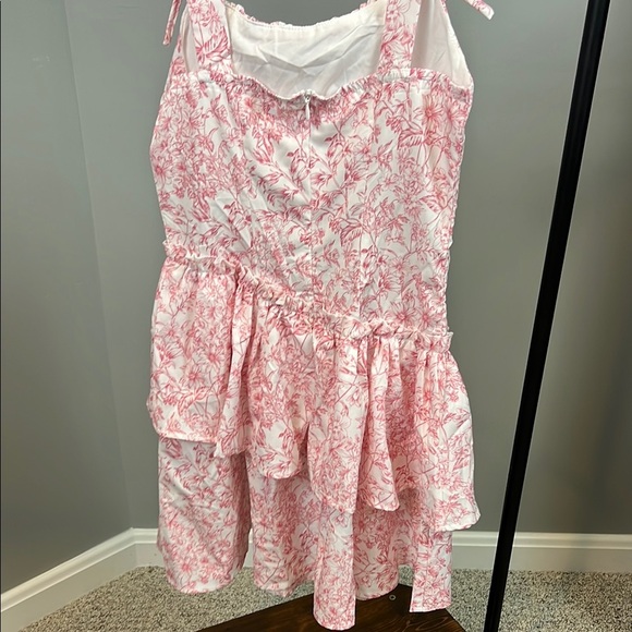 Floral Pink Sundress - Picture 5 of 5